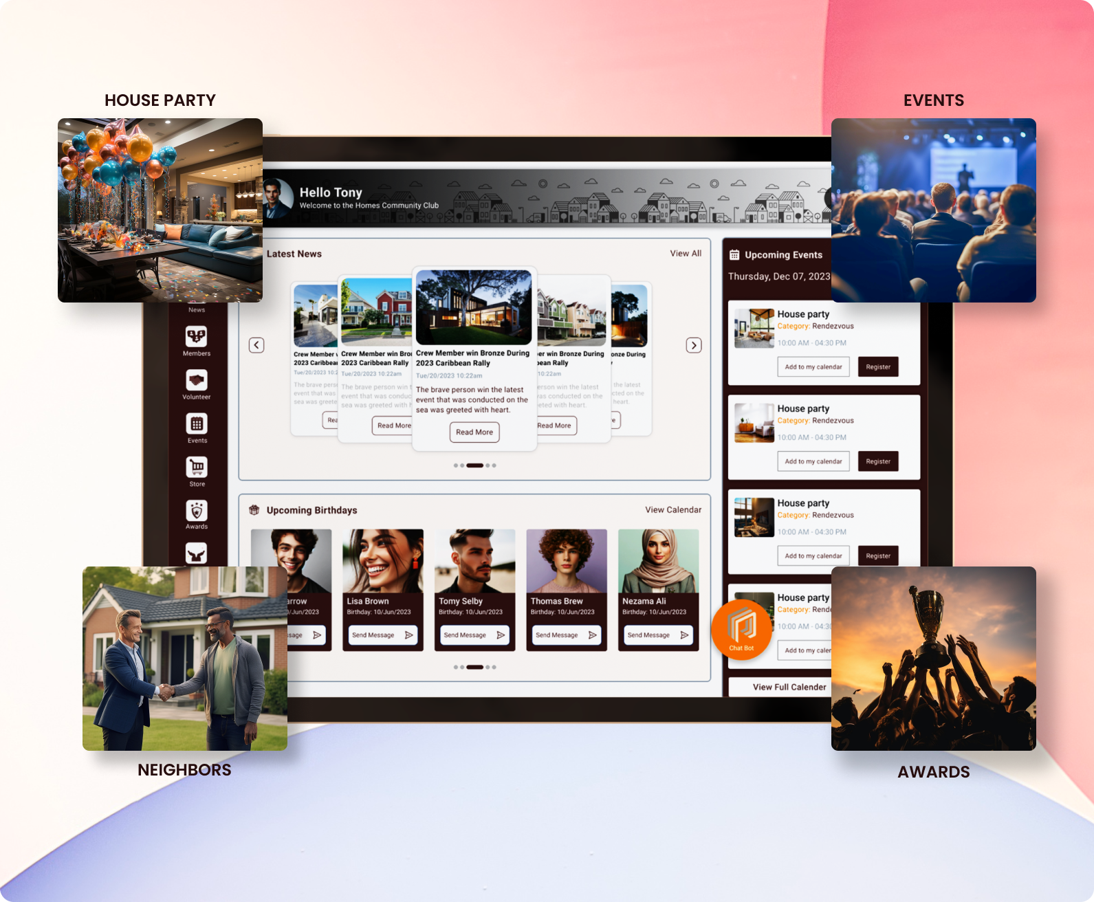 Woman enjoying food, meals in storage container, and food bowls on a table